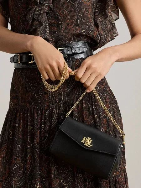 Lauren Ralph Lauren сумка крос-боді шкіряна