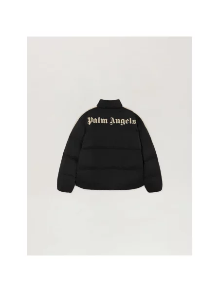Kurtka Palm Angels klasyczna do biegania z logo czarna