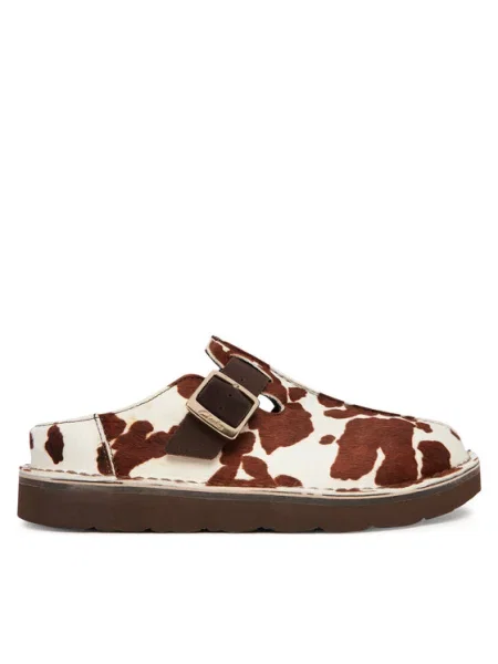 Сникърси Clarks Solsbury Mule Cow Print EUR 36 кафяво
