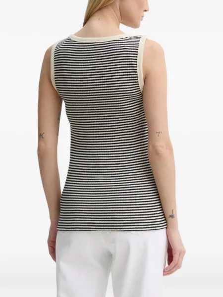 Top Marc O'polo cu dungi tricotate negru