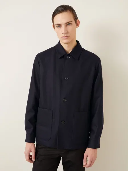 Zegna Kurtka blau granatowa