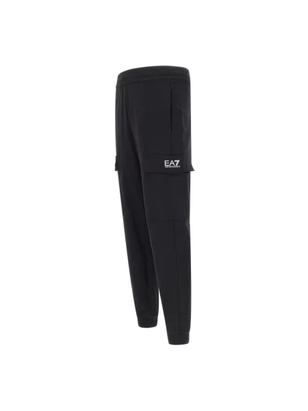Emporio Armani Spodnie dresowe PJVRZ czarny