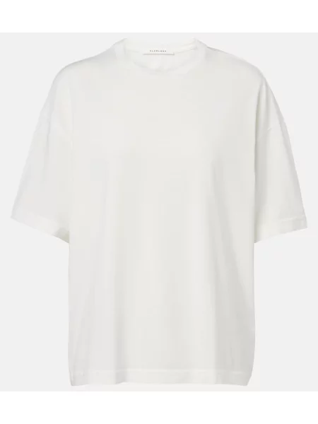 Tricou Slvrlake din jerseu alb