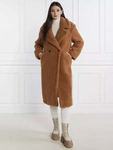UGG Hosszú kabát Gertrude barna