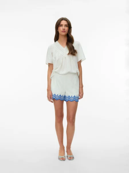 VERO MODA Bluză VMKARLA' alb
