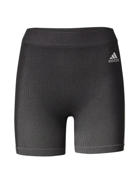 ADIDAS ORIGINALS Legíny melírovaná / šedobiela čierna