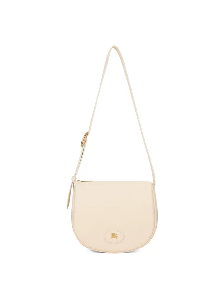 Torebka Burberry skórzana biała