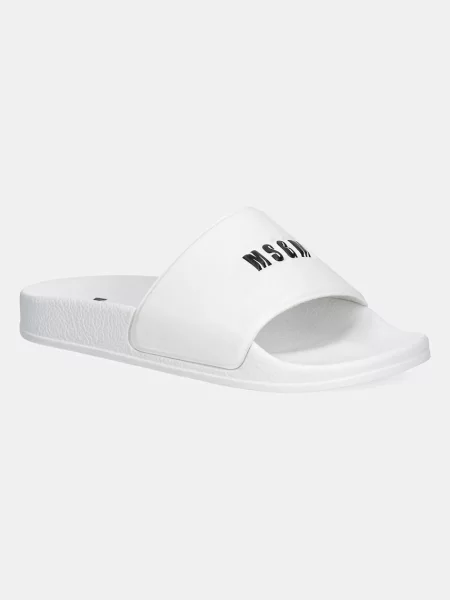 Pantofle MSGM bílá