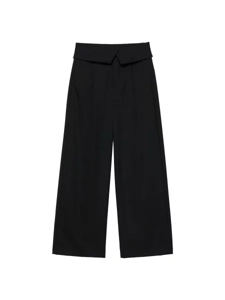 Pull&Bear Pantaloni cutați negru