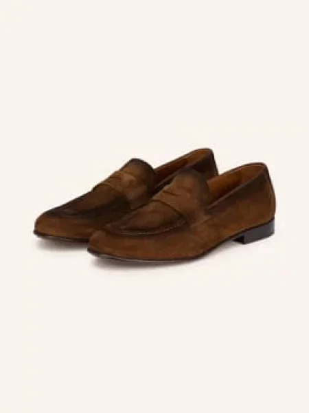 Paul Penny Loafers Crosta braun