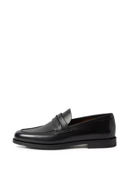 Pantofi loafer Zegna din piele negru