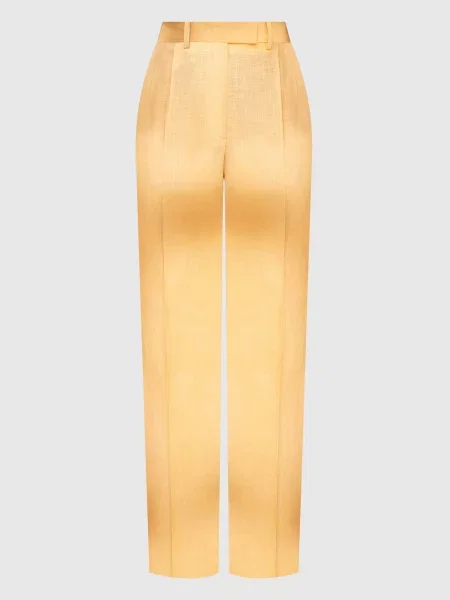 Штани Fendi з градієнтом жовті
