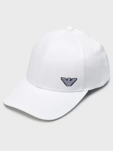 Кепка Emporio Armani біла