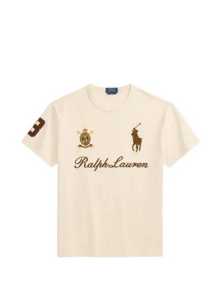 Τέντωμα καρό κιλότα Polo Ralph Lauren με κέντημα πράσινο