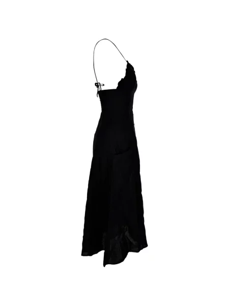 Rochie Reformation cu decolteu în V negru