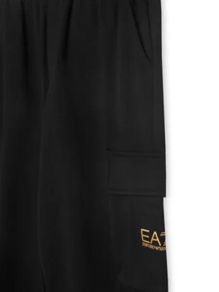 Teplákové kalhoty Emporio Armani černé