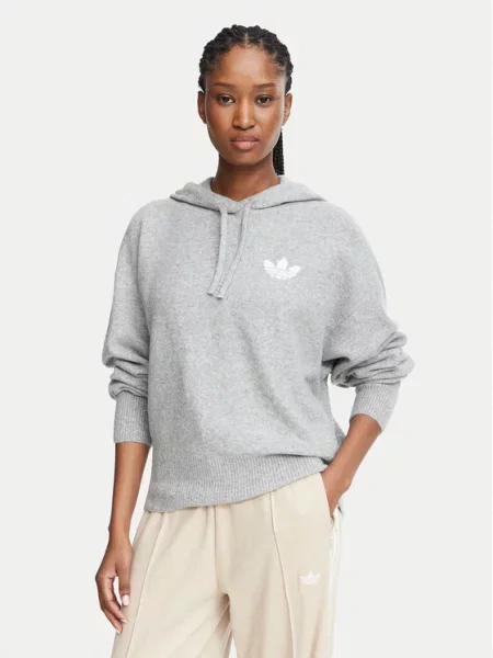 Adidas Світшот Essentials Світло-сірий сірий