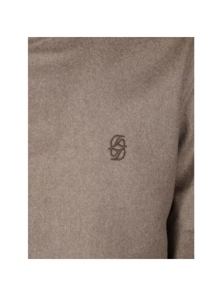 Kurtka Drole De Monsieur wełniana brązowa