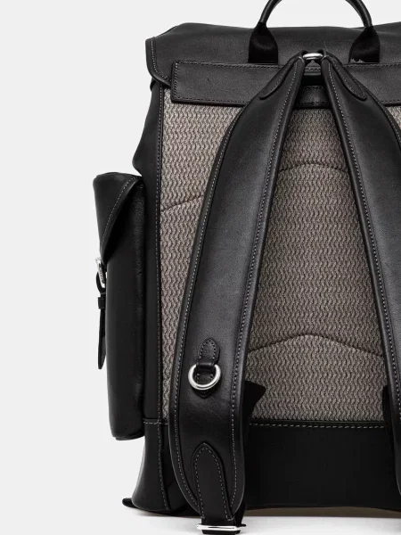 Rucsac Coach din piele mari negru