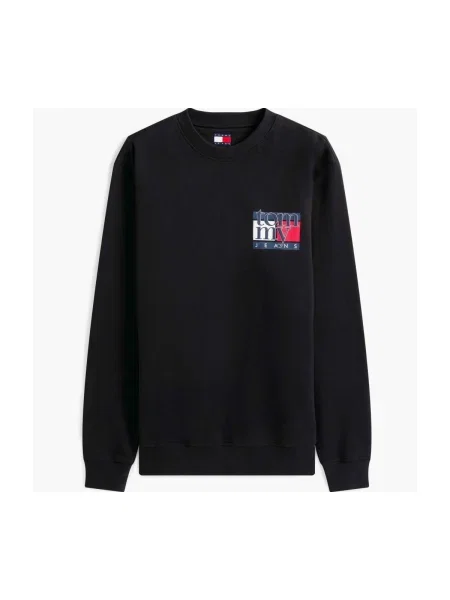 Geacă de blugi Tommy Jeans negru