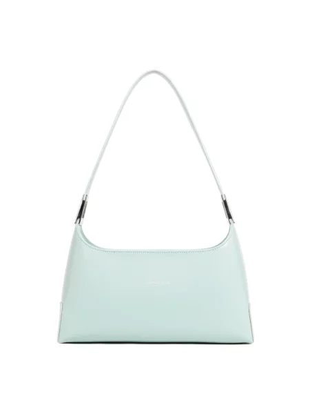 Torebka Lancaster skórzana niebieska