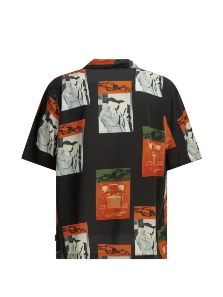 Scurt cămașă Carhartt Wip cu imagine negru