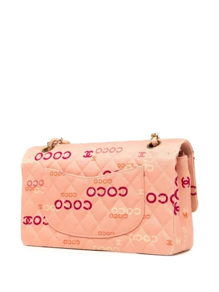 Kabelka Chanel Pre-owned s potiskem růžová