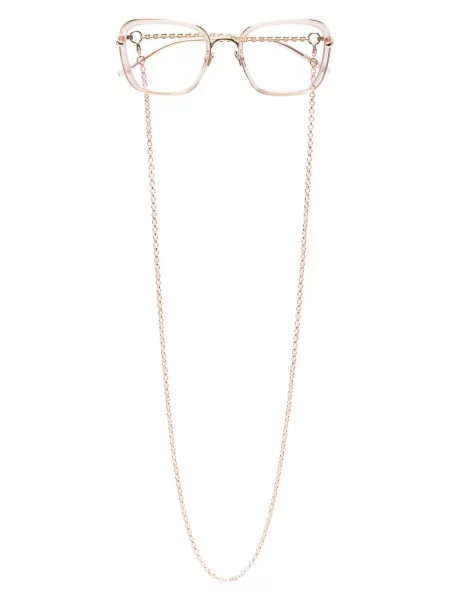 Ochelari de soare pătrați Pomellato Eyewear roz