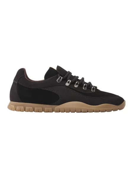 Sneakersy Via Vai zamszowe czarne