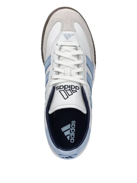 Sneakerși Adidas Samba cu dungi albastru