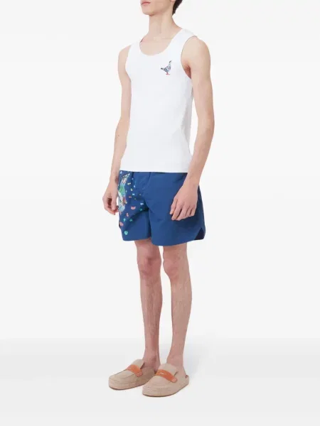 Džersinė marškinėliai be rankovių Jw Anderson balta