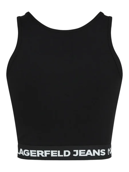 Top Karl Lagerfeld Jeans negru