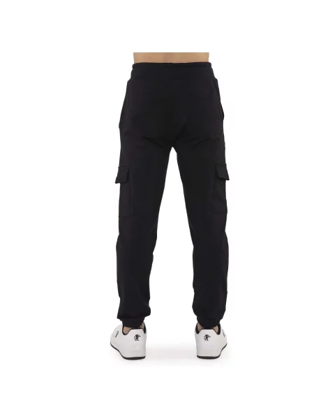 Pantaloni cargo Leone 1947 cu autograf negru