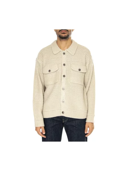 Sweter Obey beżowy