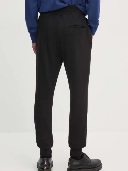 Спортивні штани Versace Jeans Couture однотонні чорний