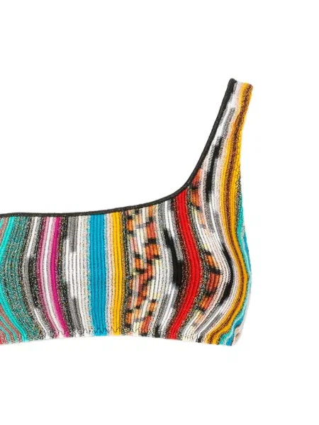 Bikini Missoni cu dungi negru