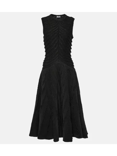 Rochie midi Alaïa până la genunchi de costum negru