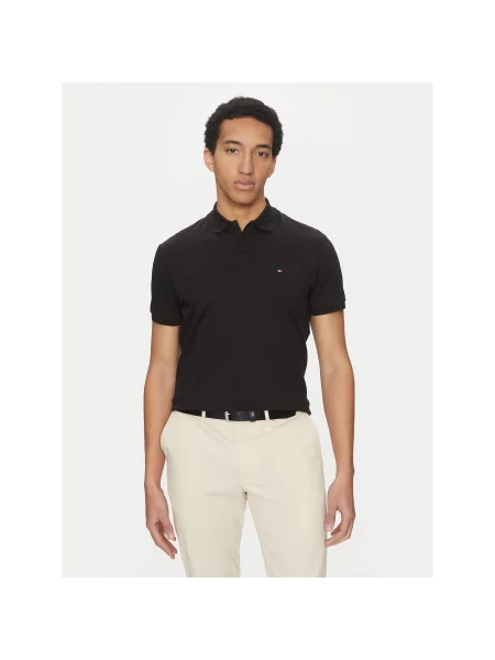 Tommy Hilfiger Polo Essential Regular Fit crna