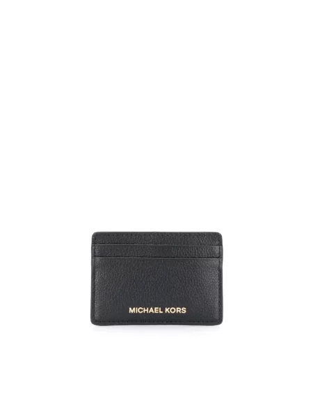Portfel Michael Michael Kors skórzany czarny