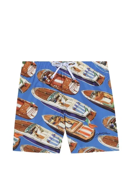 Kąpielówki dziecięce Dolce And Gabbana niebieskie