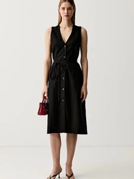 TOMMY HILFIGER Rochie de vară negru
