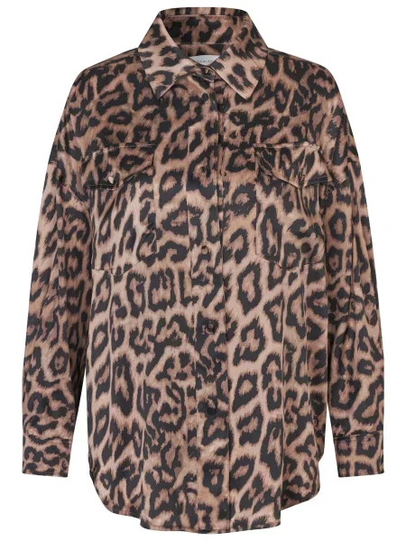 Dea Kudibal Bluză Kamma maro negru