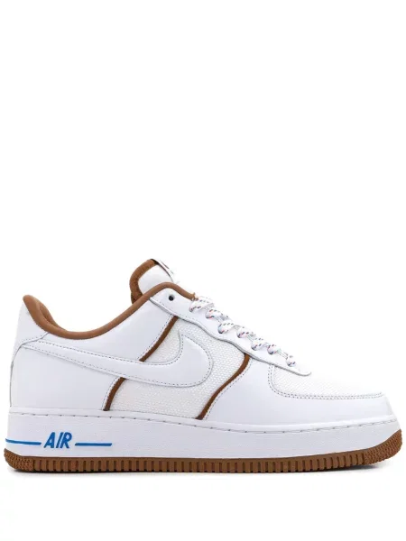 Маратонки Nike Air Force 1 с принт бяло