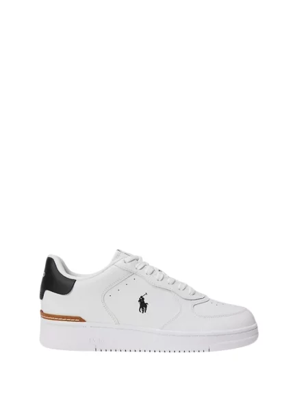 Sneakersy Polo Ralph Lauren skórzane białe