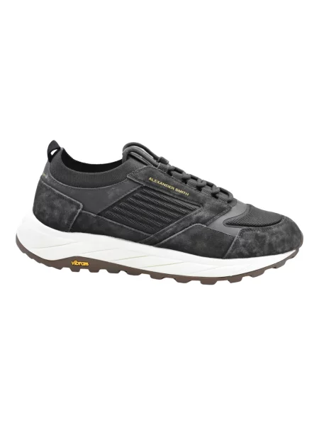 Sneakersy Alexander Smith zamszowe szare