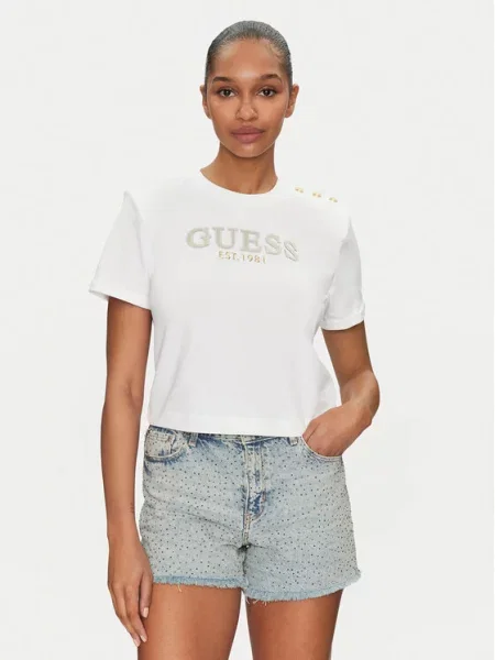 Guess Футболка білий