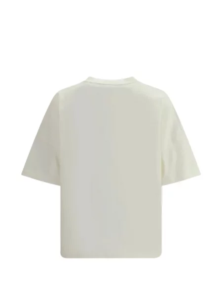 Tricou Palm Angels cu imagine alb