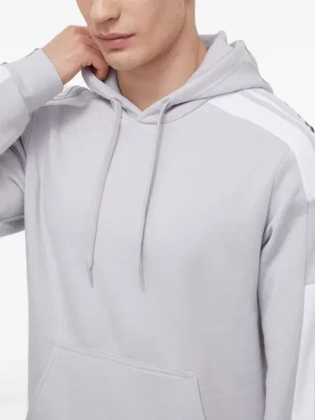 Csíkos tornaterem rövidnadrág Adidas nyomtatás kék