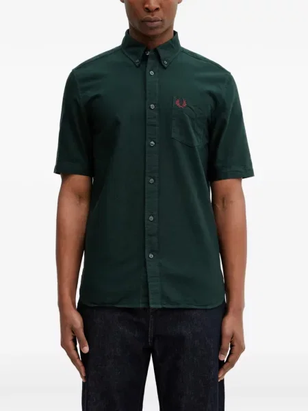 Scurt cămașă Fred Perry cu broderie verde