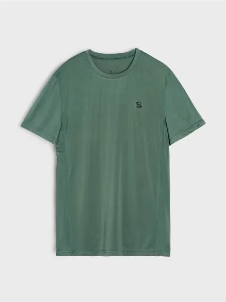 Sinsay Sportovní tričko SNSY PERFORMANCE zelená